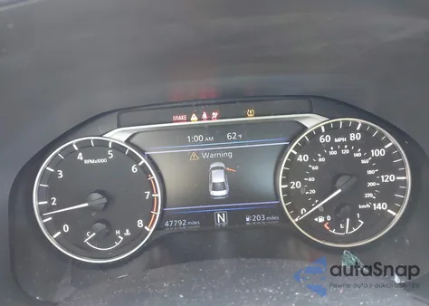 2021 Nissan Altima Sr Fwd from USA, damaged, VIN 1N4BL4CV2MN362764